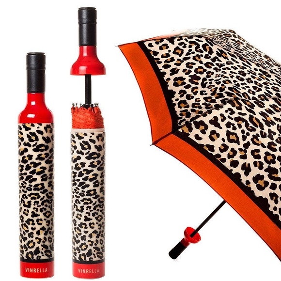 Great Gift! Vinrella Umbrella In a Bottle Red Wine Lovers Design - Picture 10 of 10